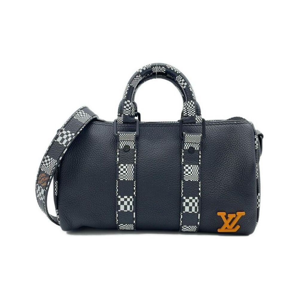 Louis Vuitton Damier Distorted City Keepall Calf Shoulder Bag